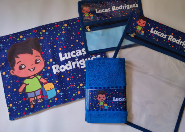 Kit escolar infantil Personalizado