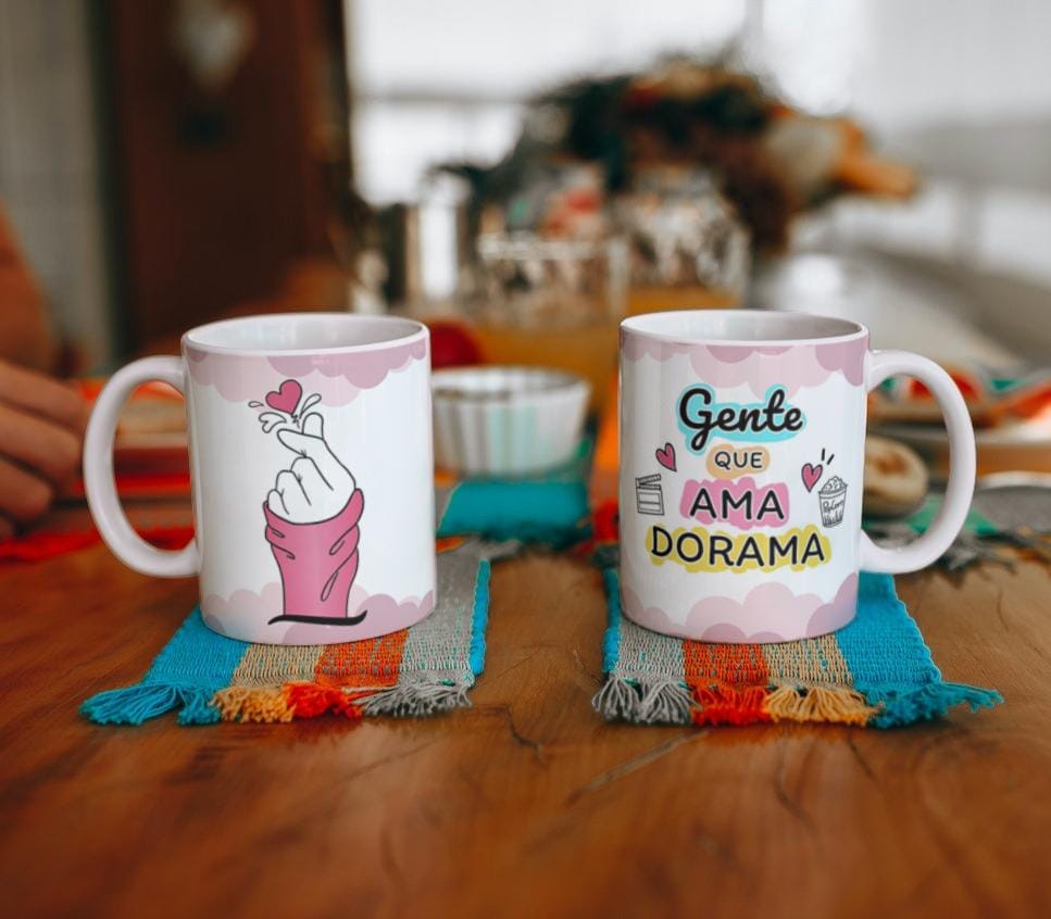 Caneca personalizada "Gente que Ama Dorama"