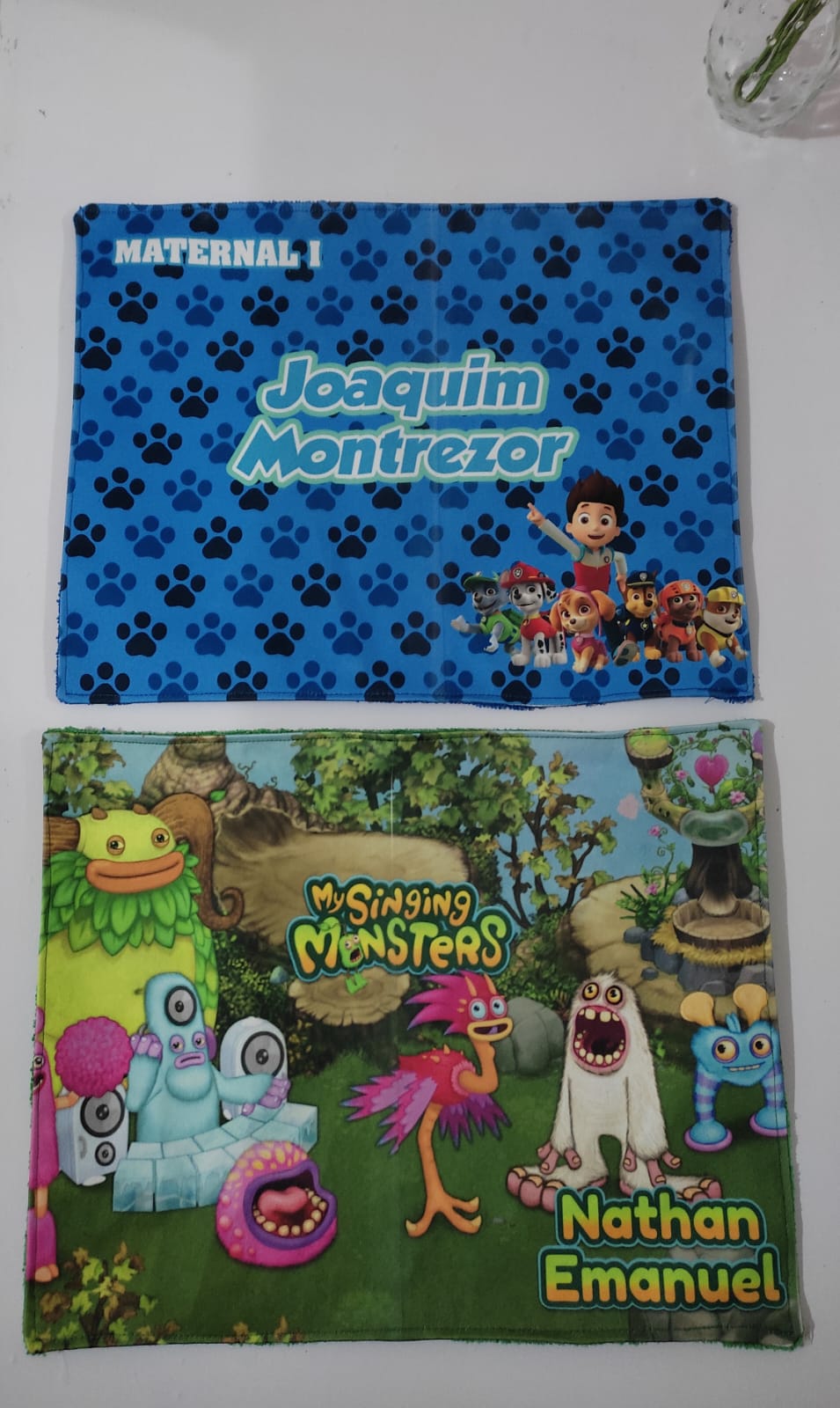 Jogo Americano Infantil personalizado - Imagem 3