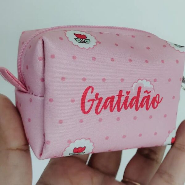 Porta moeda gratidão