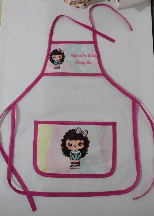 Avental infantil personalizado