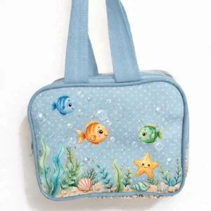 Maletinha transparente Personalizada infantil