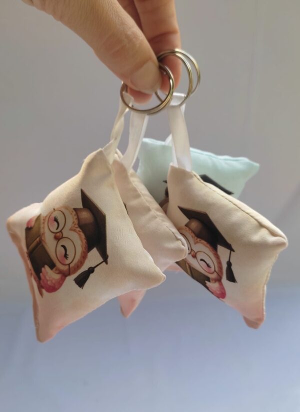 Chaveiros almofadinhas Personalizados