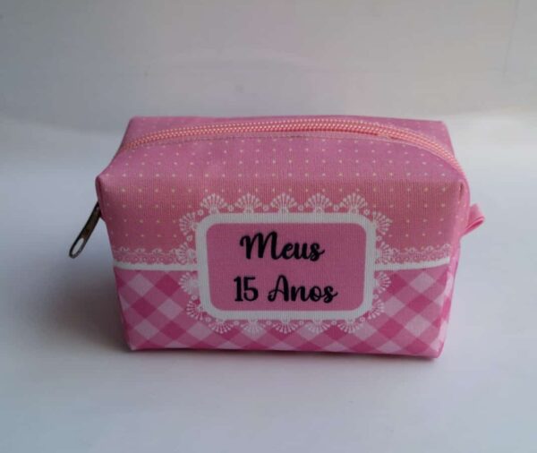 Necessaire Mini Personalizada 15 anos