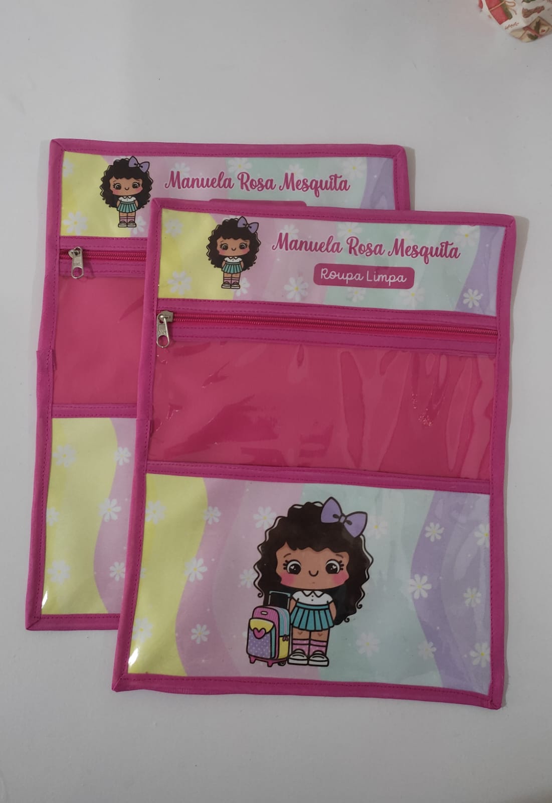 Kit Saquinho de Roupa Limpa e Roupa Suja Personalizado - Imagem 4