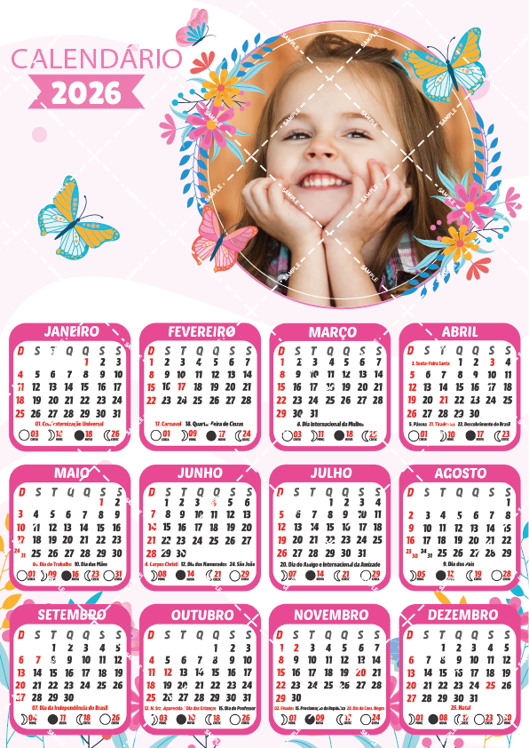 calendário 2026