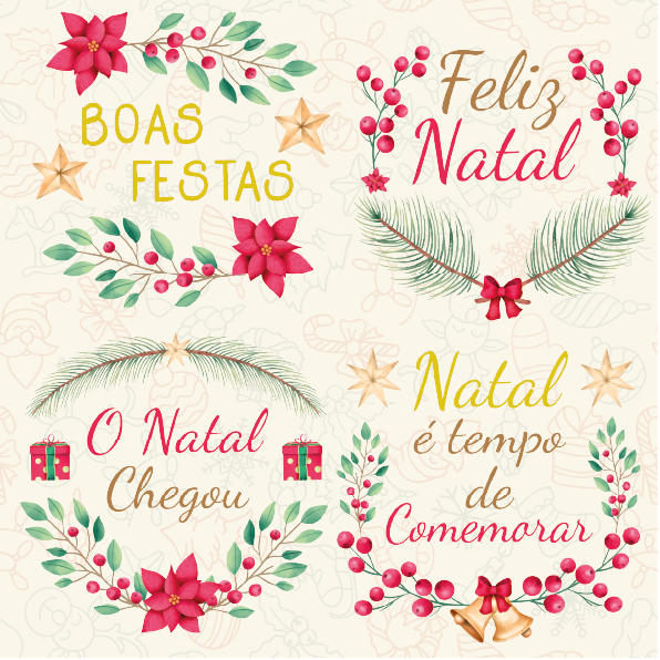 Kit digital frases de natal 2024 - Imagem 4