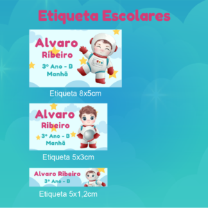 Etiqueta escolar