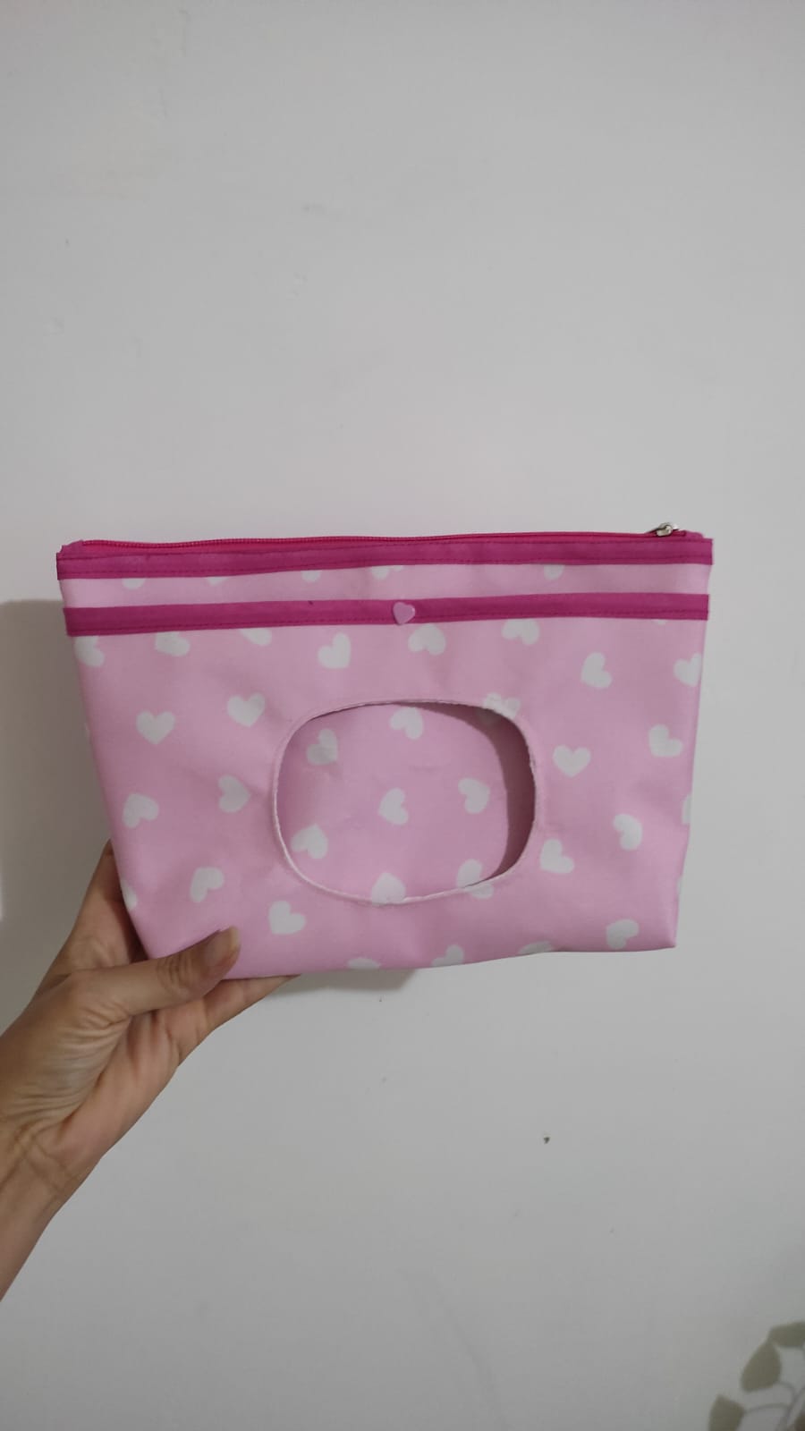 Necessaire Porta Fraldas e lenço Personalizado - Imagem 2