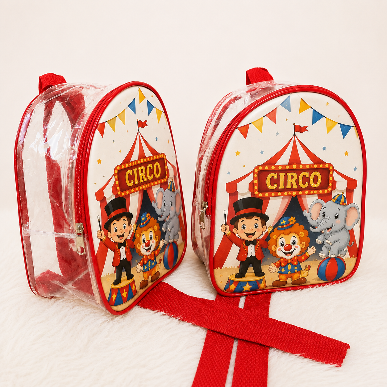 Mochilinhas Transparentes Personalizadas - Imagem 2