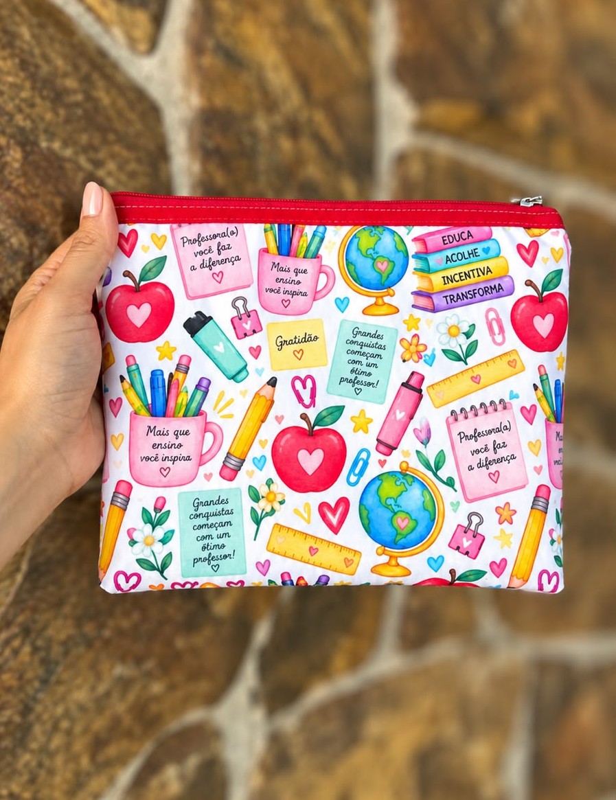 Nécessaire Personalizada Dia dos Professores - Imagem 3
