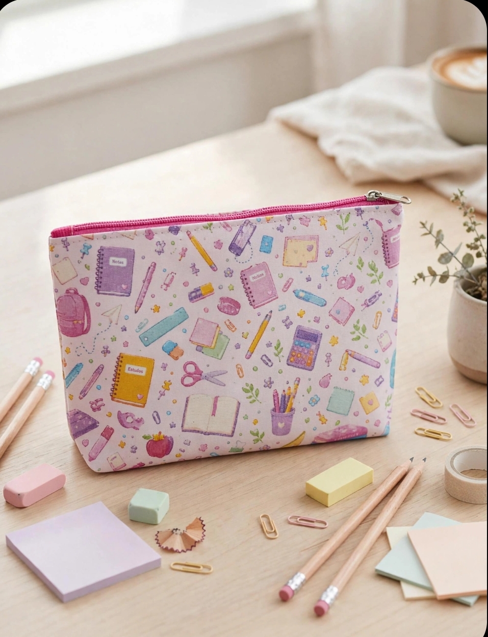 Necessaire personalizada dia dos professores